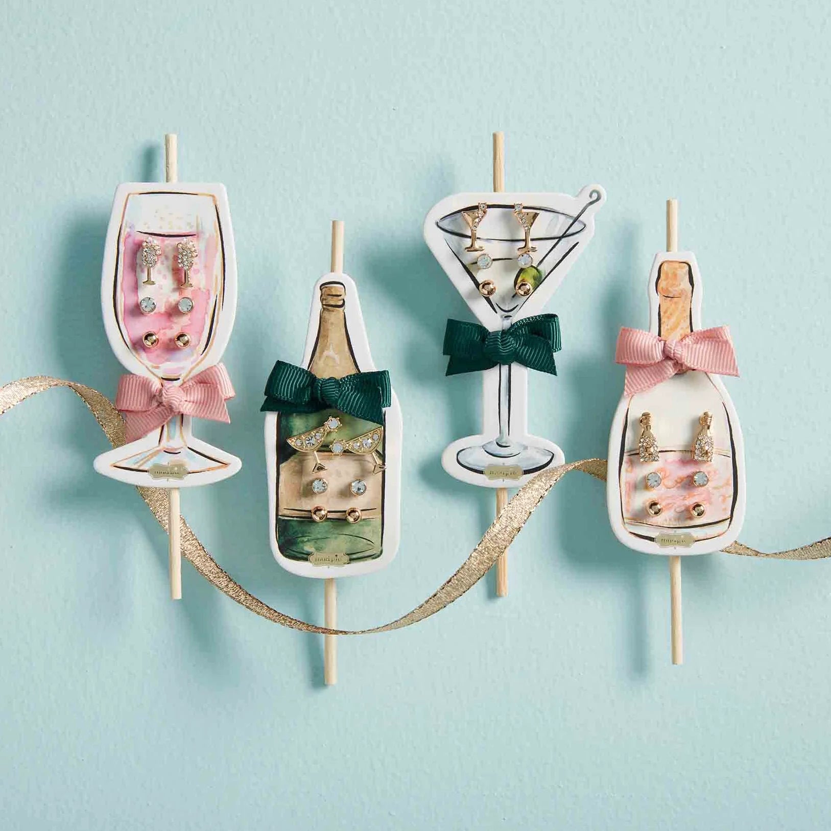 Drink Icon Earrings Set