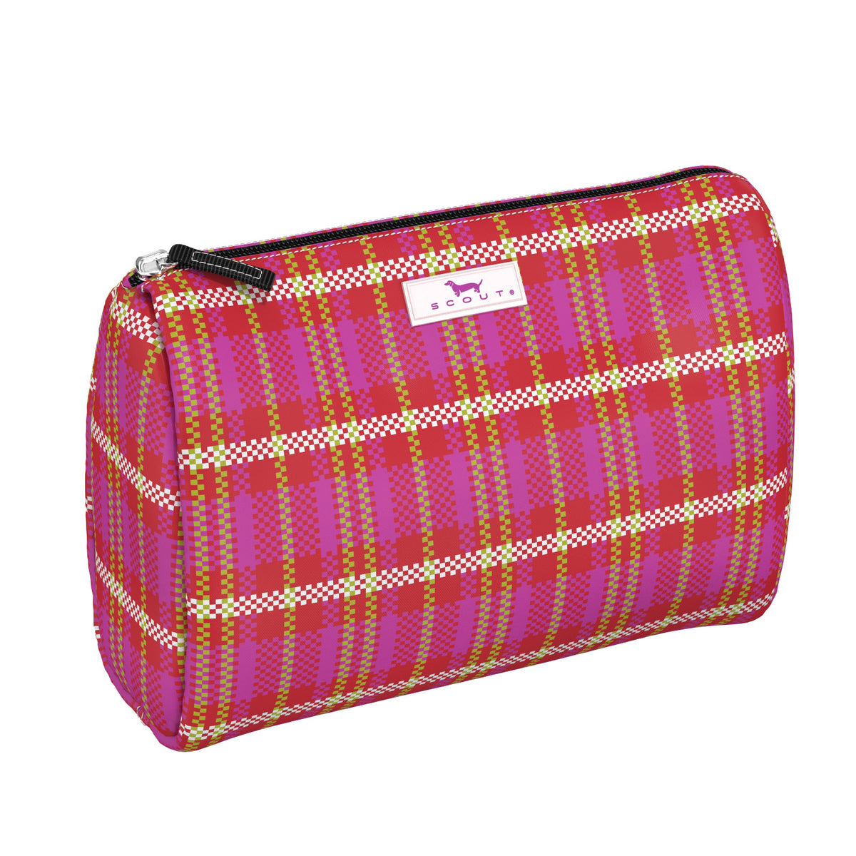 SCOUT Packin Heat Makeup Bag -  Sweet Tartan