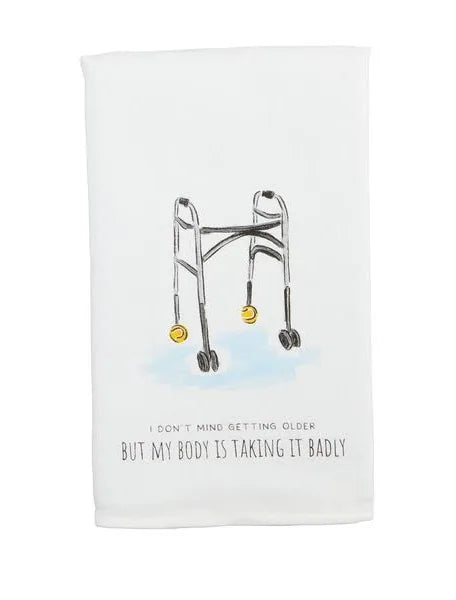 Body Funny Birthday Towel