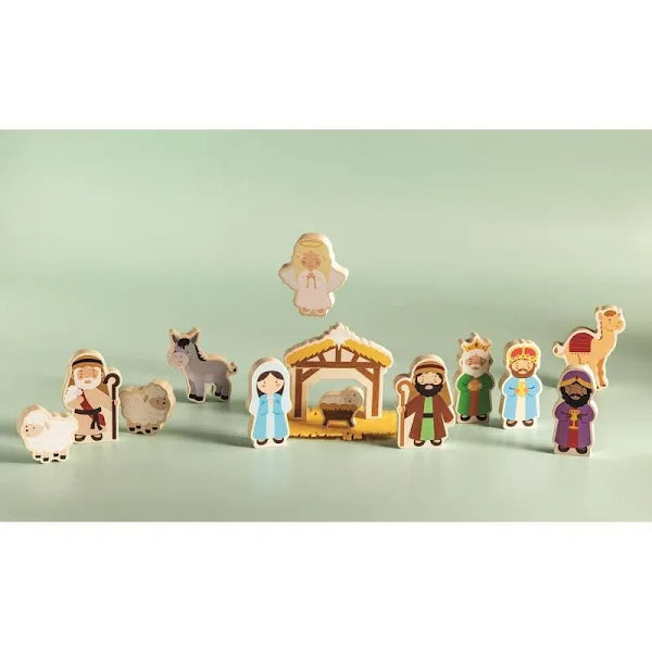 Nativity Wood Toy Set