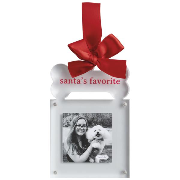 Acrylic Santa Ornament Frame