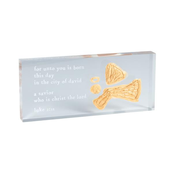 For Angel Scripture Plaque