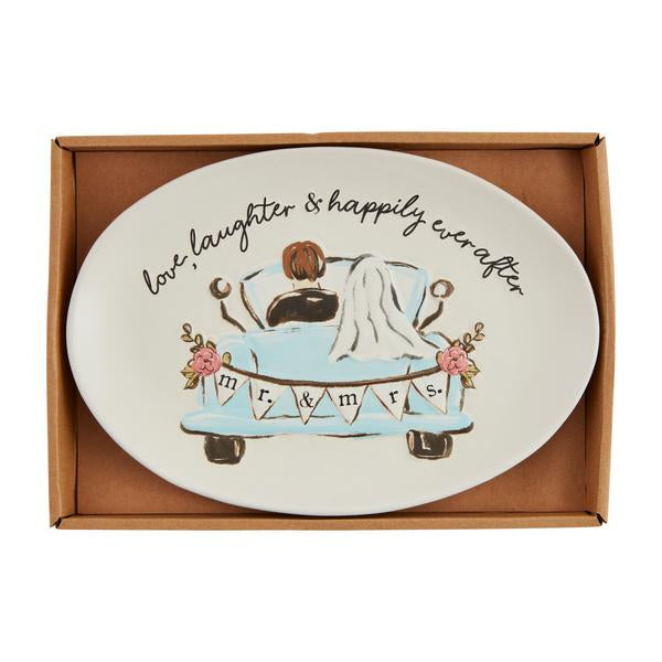 Wedding Box Sentiment Plate
