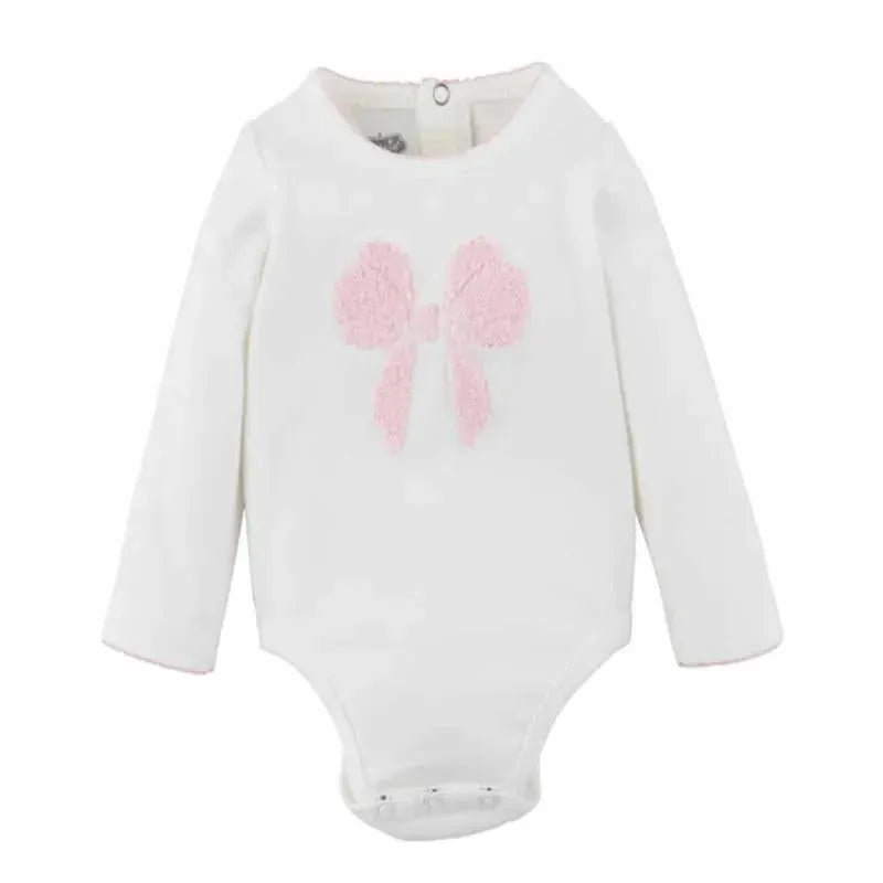 Cute Crawler Set - Ivory