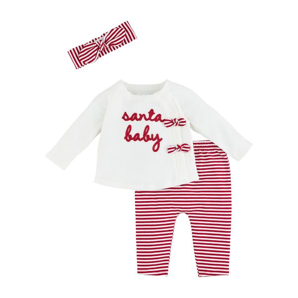 Santa Baby Girl 3PC Set