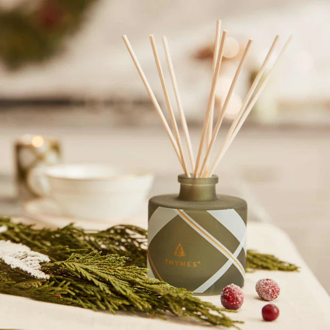 Frasier Fir Frosted Plaid Petite Diffuser