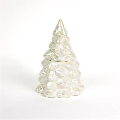 Sweet Grace Holiday Candle Pearlized Christmas Tree