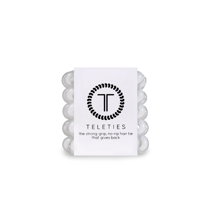 Teleties Tiny 5 Pack - Coconut White