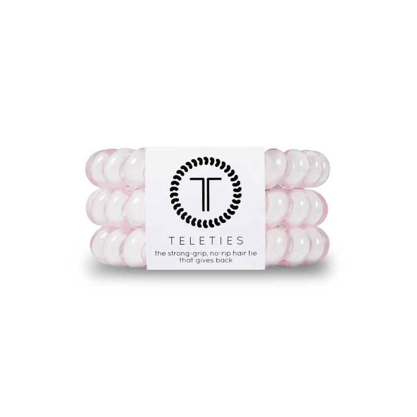 Teleties Large 3 Pack - Rose Water Pink