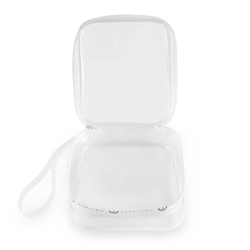 Teleties Travel Tote - White