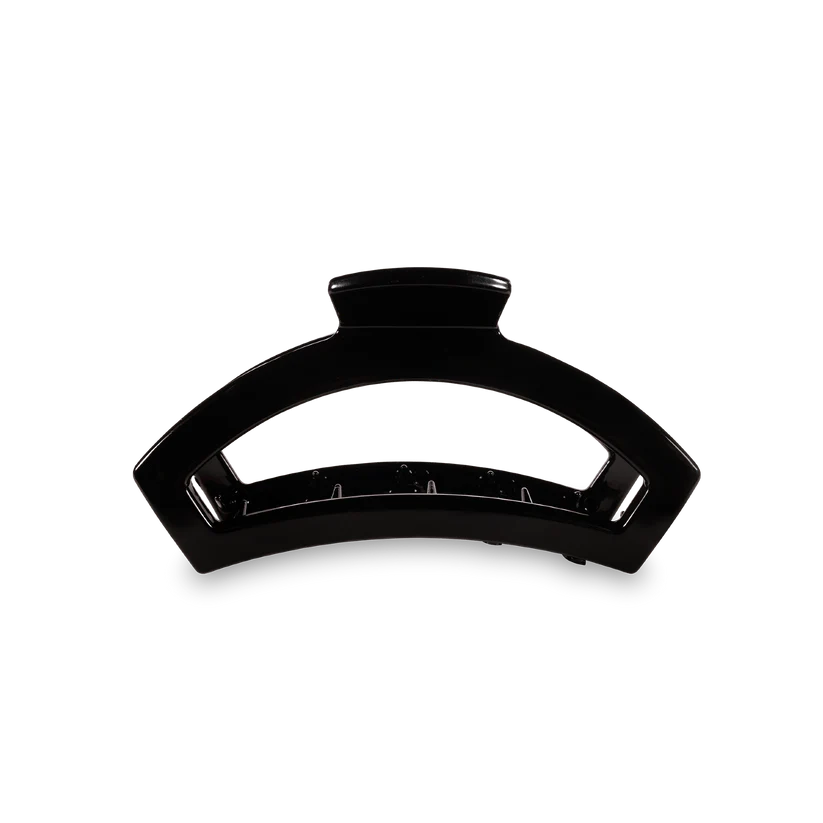 Teleties Small Open Hair Clip - Black
