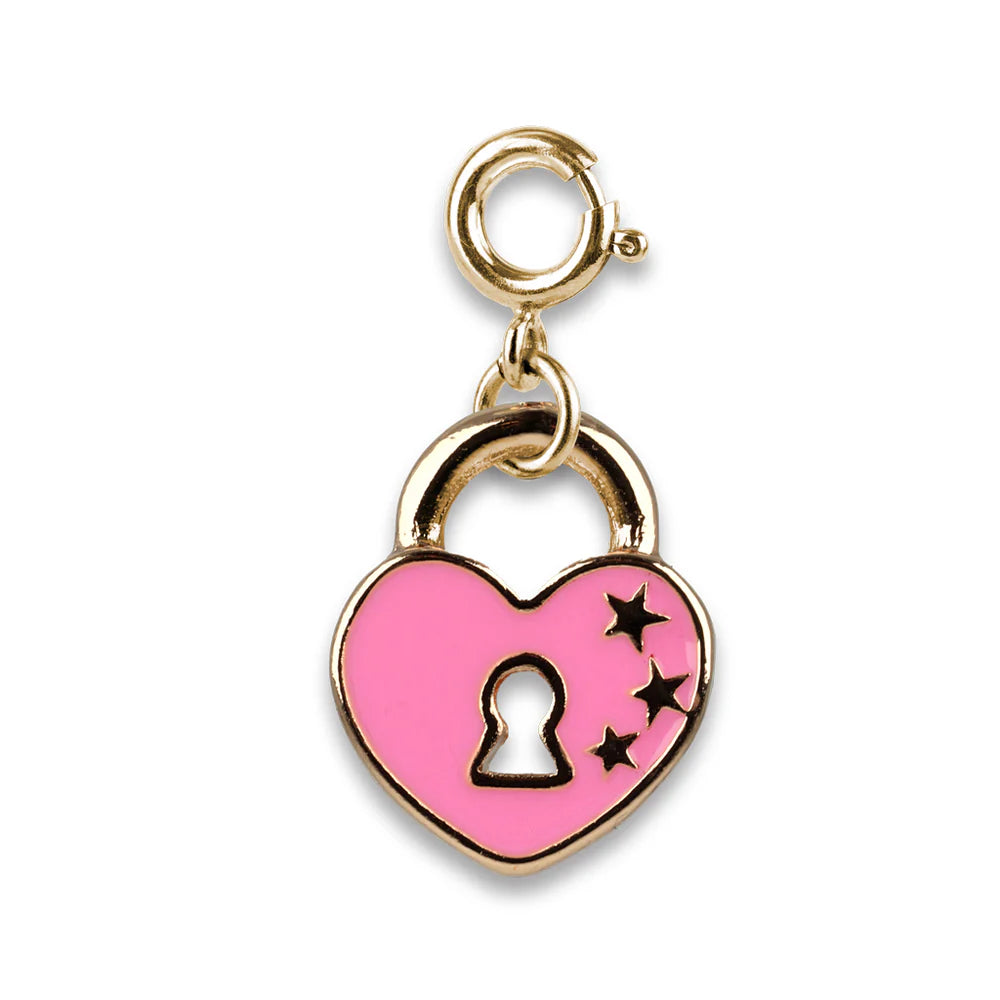 Charm It! Charm - Gold Heart Lock