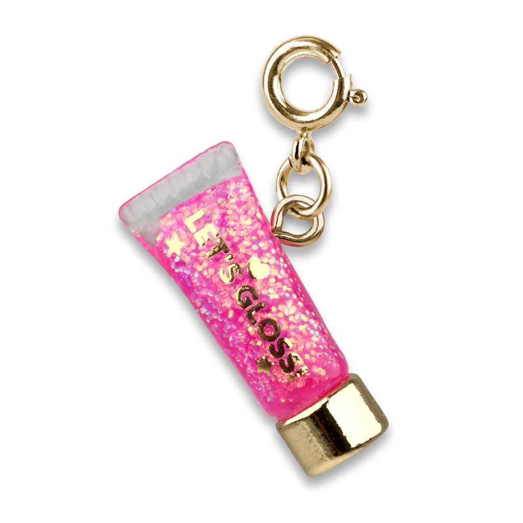 Charm It! Charm - Gold Glitter Lip Gloss
