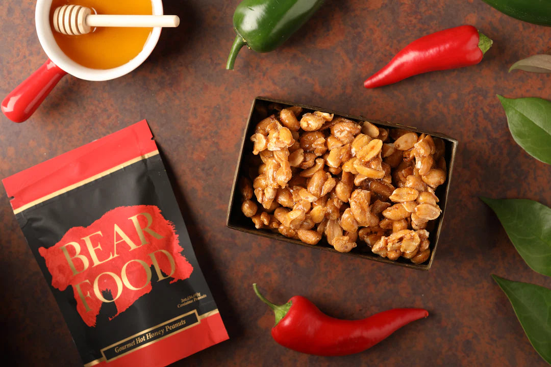 Bear Food Peanuts - Hot Honey