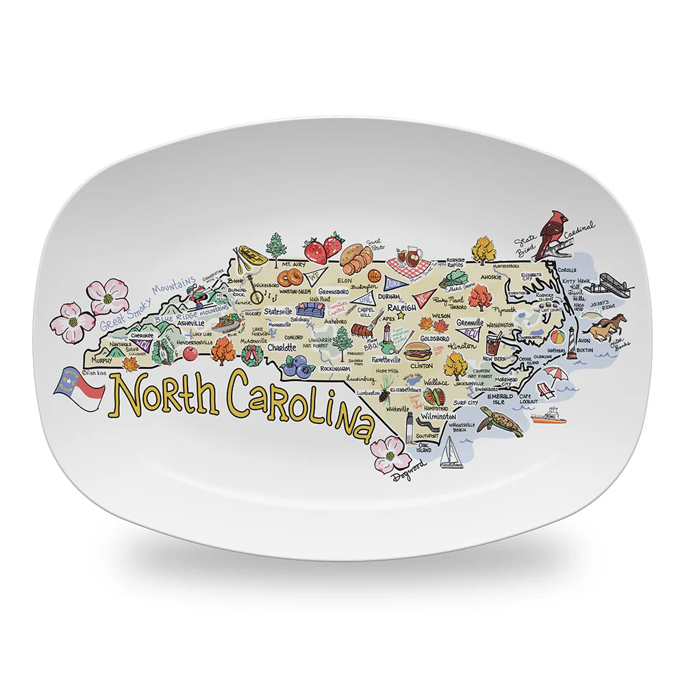 North Carolina Platter