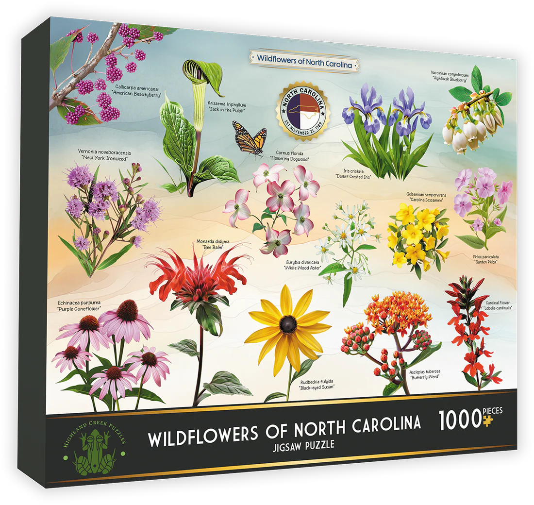 Wildflowers of North Carolina Puzzle