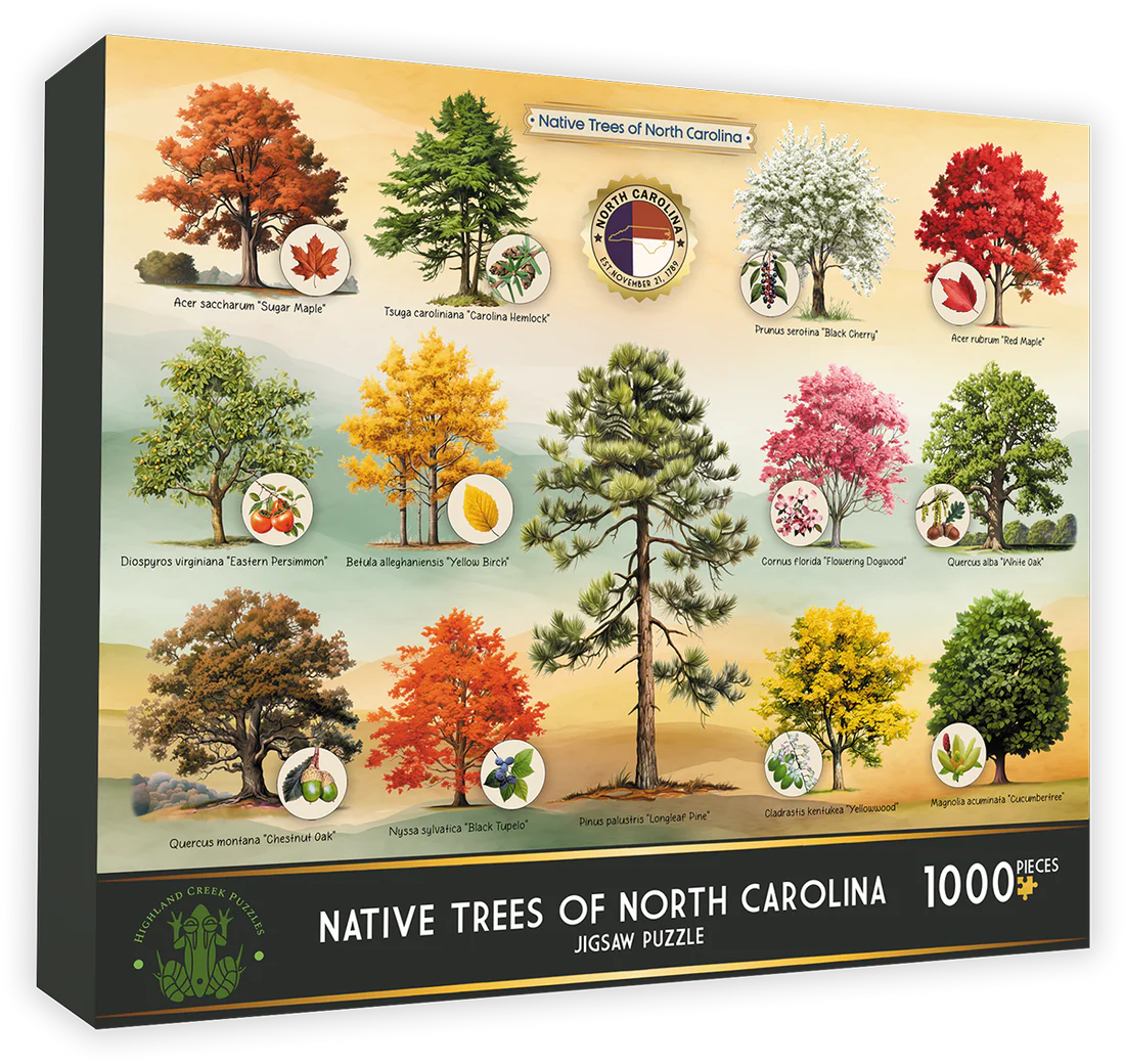 Native Trees of North Carolina Puzzle