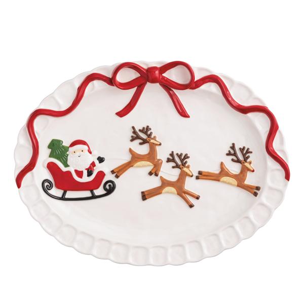 Santa’s Sleigh Platter