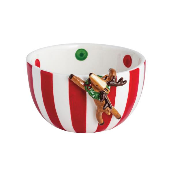 Hanging Candy Dish - Reindeer