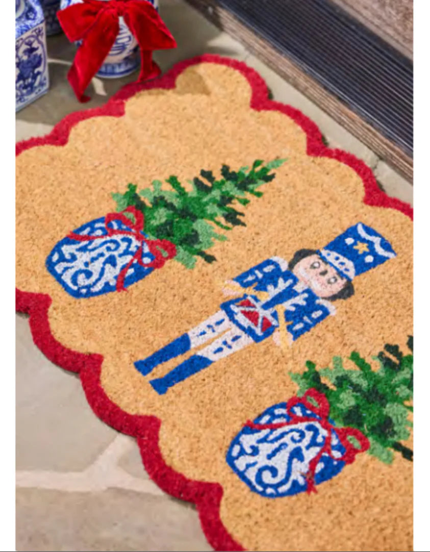 Mary Square Door Mat - Merry Marchers