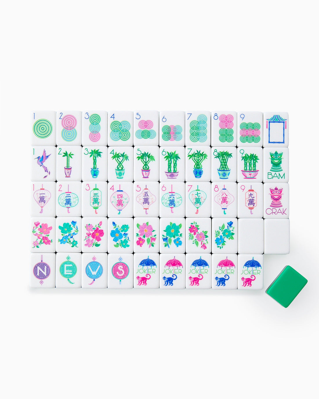 Jasmine Mahjong Tiles