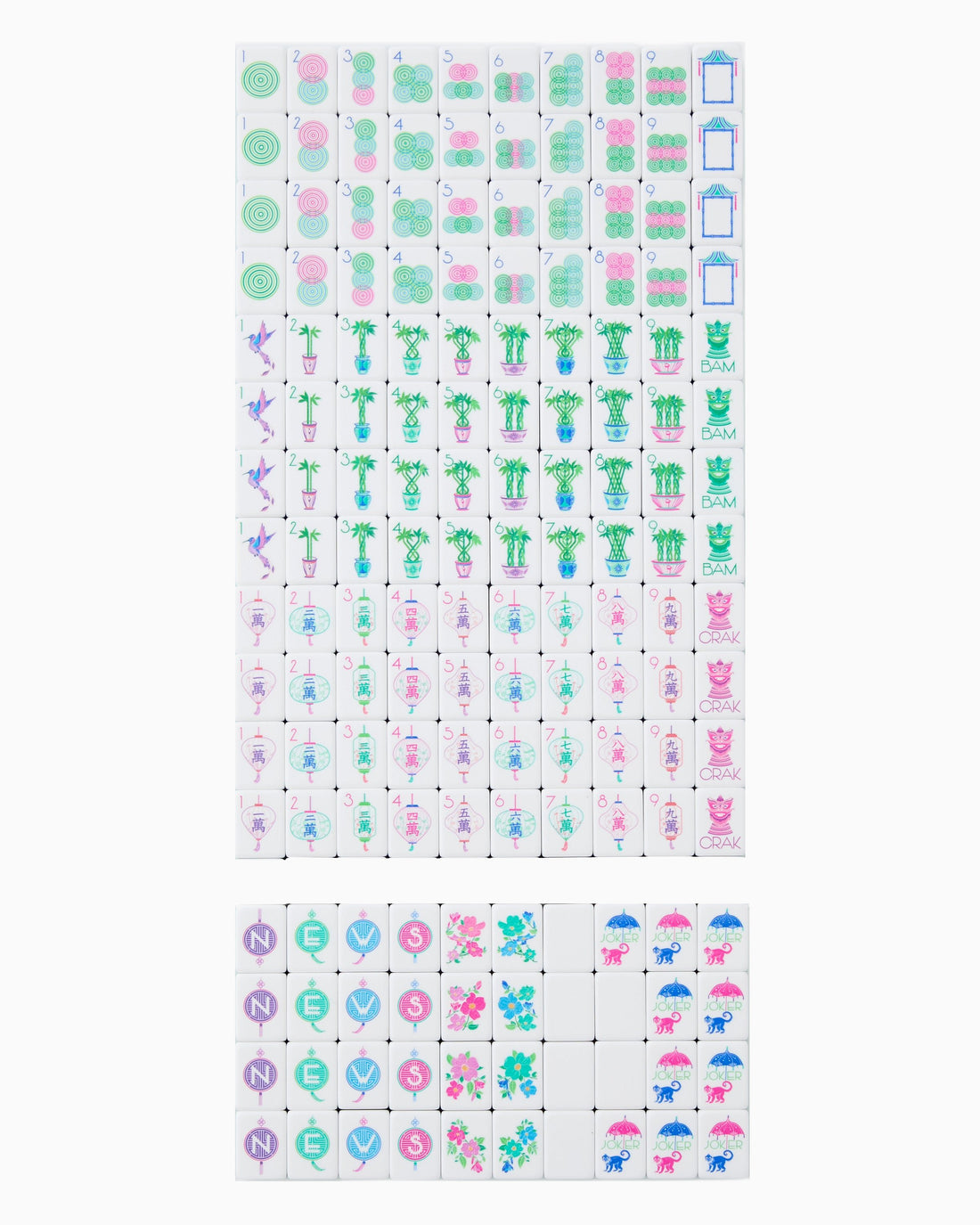 Jasmine Mahjong Tiles