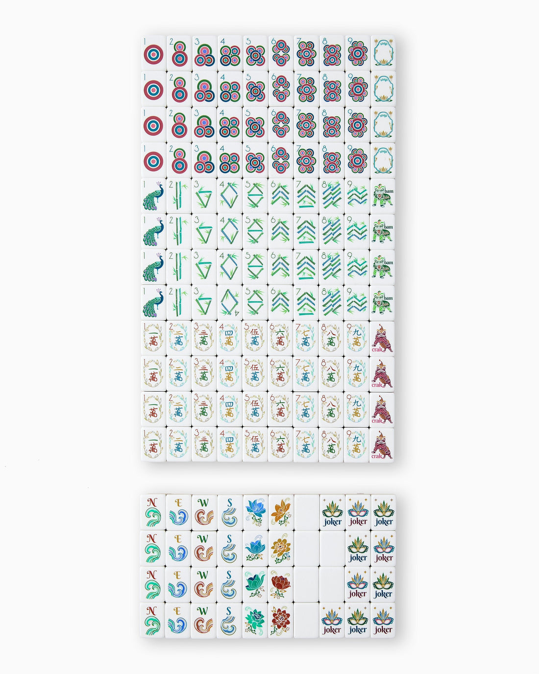 Sierra Mahjong Tiles