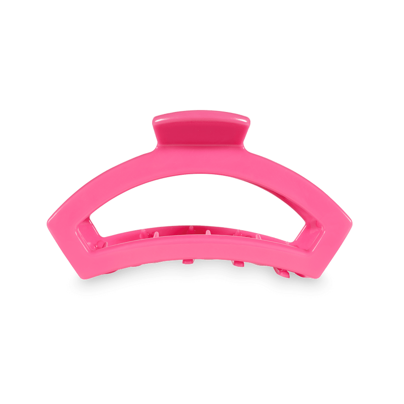 Teleties Medium Open Hair Clip - Paradise Pink