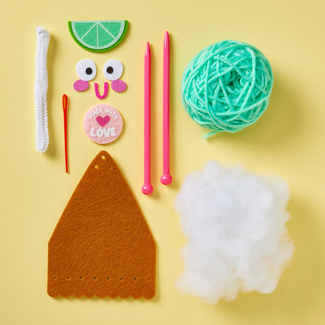 Snack Knit Kit - Key Lime Cutie Pie