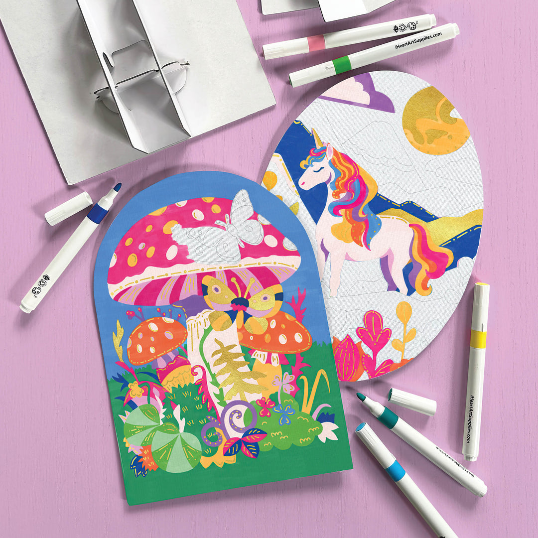 Marker By Numbers - Fantasy Fields