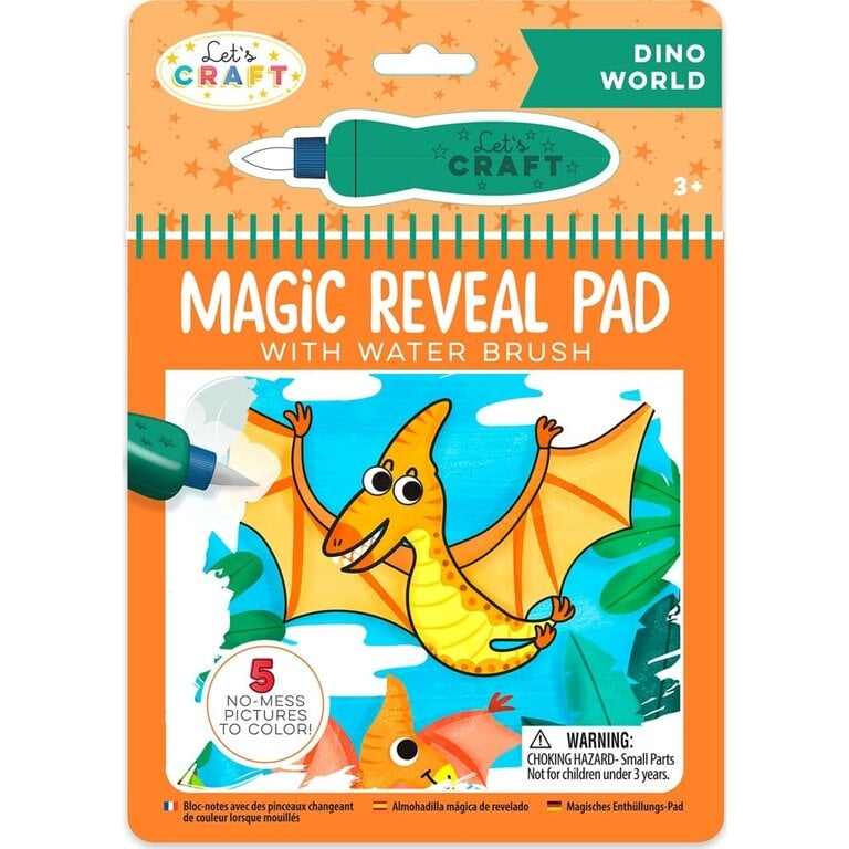 Magic Reveal Pad with Water Brush - Space Assortment