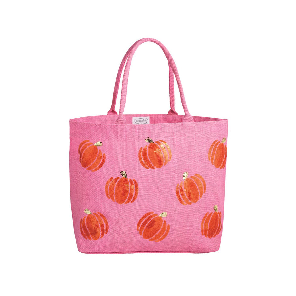 FINAL SALE Halloween Sparkle Tote - Pink