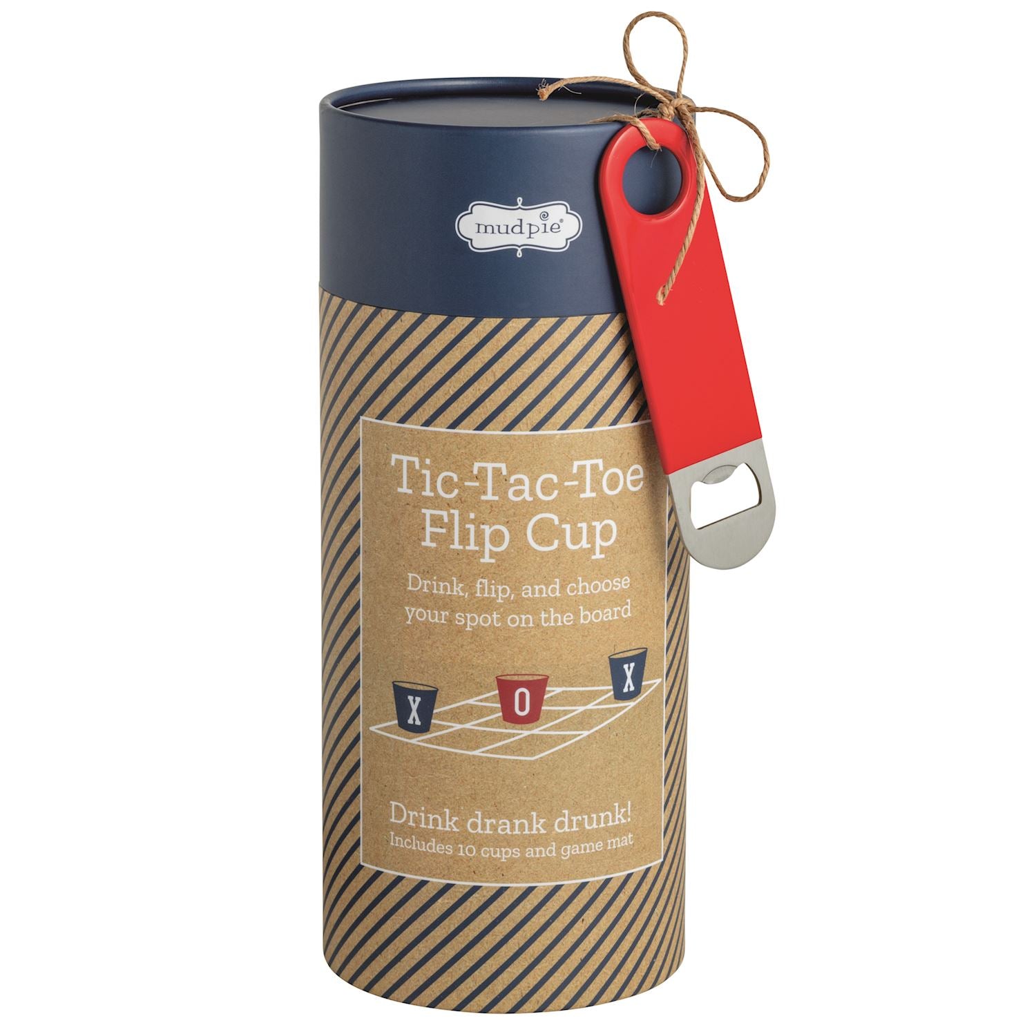 Flip Cup Tic-Tac-Toe