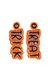 Mud Pie Halloween Beaded Earrings - Trick or Treat