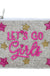 Jane Marie Let's Go Girls Beaded Pouch