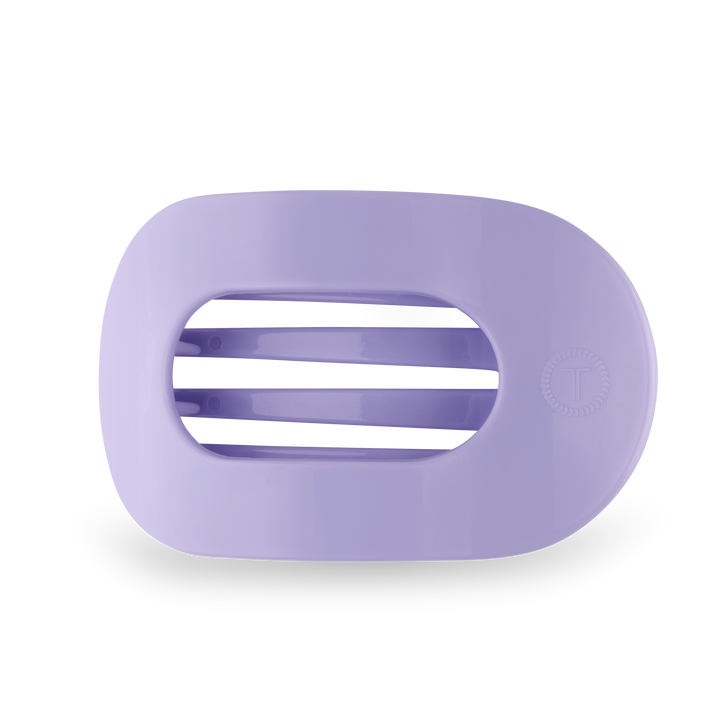 Teleties Large Flat Round Clip - Lilac You