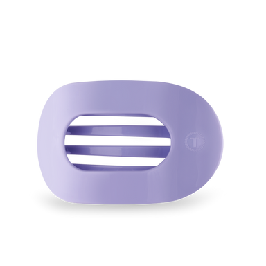 Teleties Medium Flat Round Clip - Lilac You