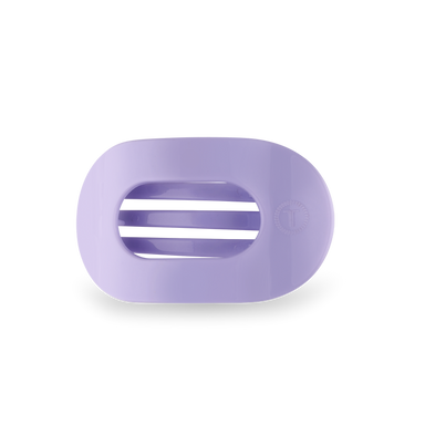 Teleties Small Flat Round Clip - Lilac You
