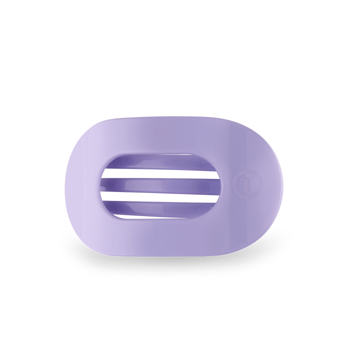 Teleties Small Flat Round Clip - Lilac You