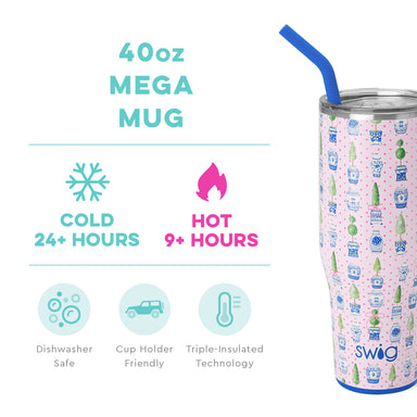 Swig 40oz Mega Mug - Ginger Jars