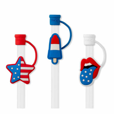 Swig Reusable Straw Toppers - All American