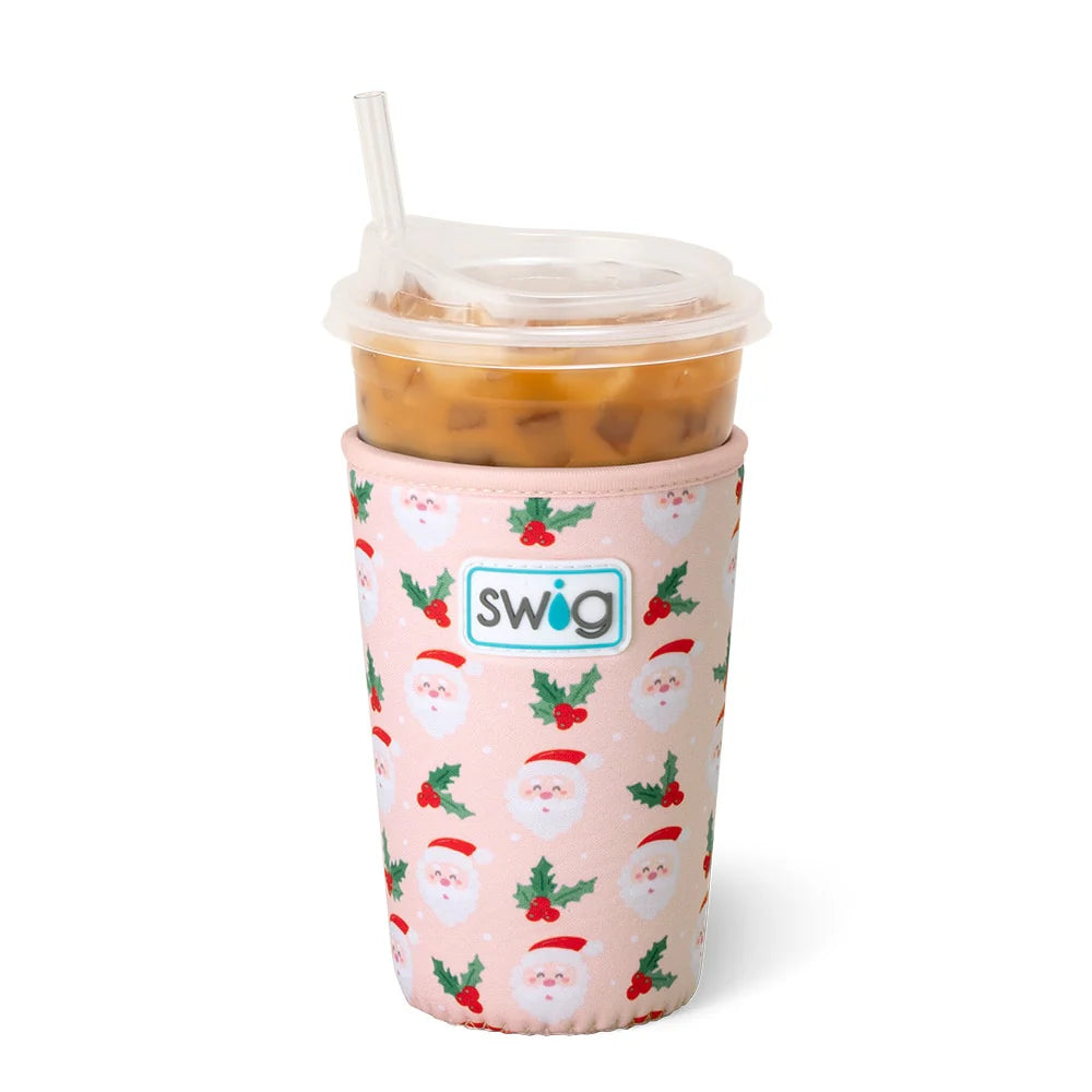 Swig Iced Cup Coolie - Holly Jolly