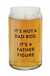 Creative Brands Dad Bod Beer Can Glass