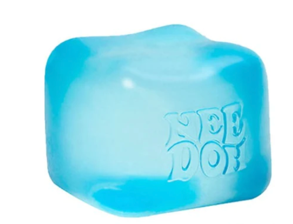 Schylling-Nice Cube Nee-Doh-Blue