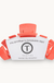 Teleties Medium Hair Clip - Coral