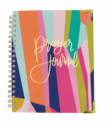 Mary Square Prayer Journal - Colorful Lines