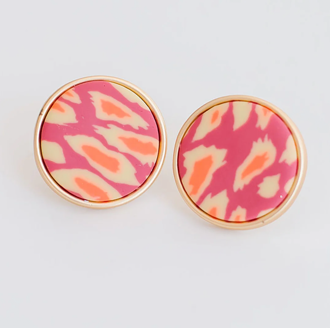 Michelle McDowell Mavery Earrings - Fierce and Fine Berry
