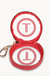 Teleties Keychain TELETOTE- Red Holiday Glitter