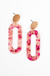 Michelle McDowell Brooklyn Earrings- Pink