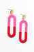 Michelle McDowell Adalynn Earrings- Pink/Red